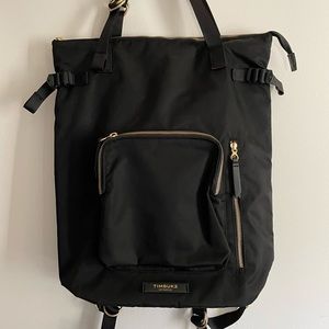 WOMENS TIMBUK2 TOTE RUCKSACK BACKPACK IN JET BLACK BRAND NEW IN PACKAGE